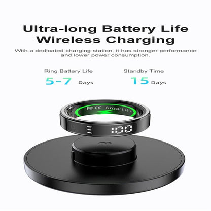R11 SIZE 9 Smart Ring, Support Heart Rate / Blood Oxygen / Sleep / Multiple Sports Modes