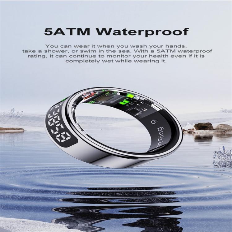 R11 SIZE 12 Smart Ring, Support Heart Rate / Blood Oxygen / Sleep / Multiple Sports Modes