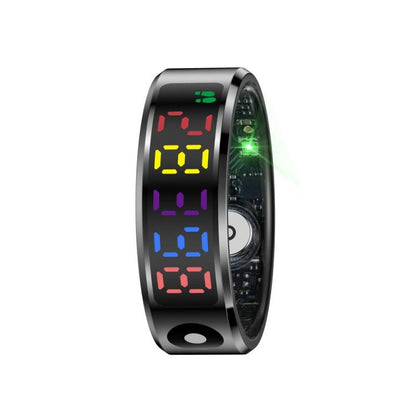 R12 SIZE 9 Smart Ring, Support Heart Rate / Blood Oxygen / Sleep / Multiple Sports Modes