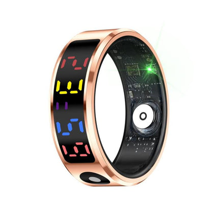 R12 SIZE 9 Smart Ring, Support Heart Rate / Blood Oxygen / Sleep / Multiple Sports Modes