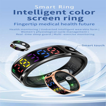 R12 SIZE 11 Smart Ring, Support Heart Rate / Blood Oxygen / Sleep / Multiple Sports Modes