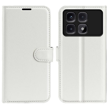 Litchi Texture Horizontal Flip Leather Phone Case with Holder, For Xiaomi Redmi Note 14 Pro 5G, For Xiaomi 14T Pro, For Xiaomi 14T, For Xiaomi Redmi 14C 4G, For Xiaomi Redmi K70 Ultra