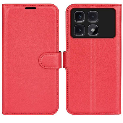 Litchi Texture Horizontal Flip Leather Phone Case with Holder, For Xiaomi Redmi Note 14 Pro 5G, For Xiaomi 14T Pro, For Xiaomi 14T, For Xiaomi Redmi 14C 4G, For Xiaomi Redmi K70 Ultra