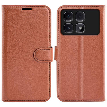 Litchi Texture Horizontal Flip Leather Phone Case with Holder, For Xiaomi Redmi Note 14 Pro 5G, For Xiaomi 14T Pro, For Xiaomi 14T, For Xiaomi Redmi 14C 4G, For Xiaomi Redmi K70 Ultra