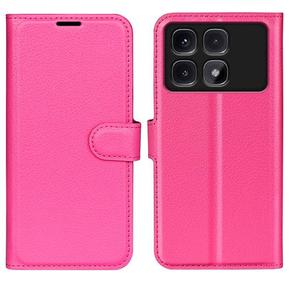 Litchi Texture Horizontal Flip Leather Phone Case with Holder, For Xiaomi Redmi Note 14 Pro 5G, For Xiaomi 14T Pro, For Xiaomi 14T, For Xiaomi Redmi 14C 4G, For Xiaomi Redmi K70 Ultra