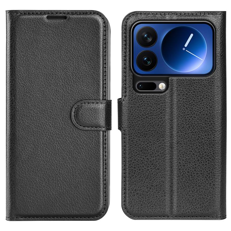 Litchi Texture Horizontal Flip Leather Phone Case with Holder, For Xiaomi 18 Pro Max 5G, For Xiaomi 18 Pro 5G, For Redmi Note 17 Pro 5G Global 163mm, For Xiaomi 17T Pro  5G, For Xiaomi 17T 5G, For Xiaomi 17 Ultra, For Redmi Note 15 Pro 4G Global 163.2m...