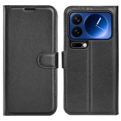 Litchi Texture Horizontal Flip Leather Phone Case with Holder, For Xiaomi 18 Pro Max 5G, For Xiaomi 18 Pro 5G, For Redmi Note 17 Pro 5G Global 163mm, For Xiaomi 17T Pro  5G, For Xiaomi 17T 5G, For Xiaomi 17 Ultra, For Redmi Note 15 Pro 4G Global 163.2m...