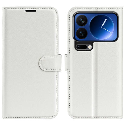 Litchi Texture Horizontal Flip Leather Phone Case with Holder, For Xiaomi 18 Pro Max 5G, For Xiaomi 18 Pro 5G, For Redmi Note 17 Pro 5G Global 163mm, For Xiaomi 17T Pro  5G, For Xiaomi 17T 5G, For Xiaomi 17 Ultra, For Redmi Note 15 Pro 4G Global 163.2m...