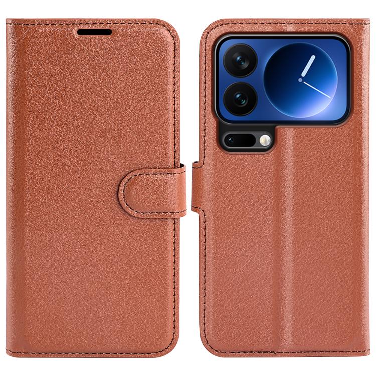 Litchi Texture Horizontal Flip Leather Phone Case with Holder, For Xiaomi 18 Pro Max 5G, For Xiaomi 18 Pro 5G, For Redmi Note 17 Pro 5G Global 163mm, For Xiaomi 17T Pro  5G, For Xiaomi 17T 5G, For Xiaomi 17 Ultra, For Redmi Note 15 Pro 4G Global 163.2m...