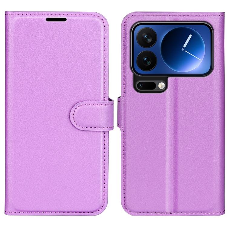 Litchi Texture Horizontal Flip Leather Phone Case with Holder, For Xiaomi 18 Pro Max 5G, For Xiaomi 18 Pro 5G, For Redmi Note 17 Pro 5G Global 163mm, For Xiaomi 17T Pro  5G, For Xiaomi 17T 5G, For Xiaomi 17 Ultra, For Redmi Note 15 Pro 4G Global 163.2m...