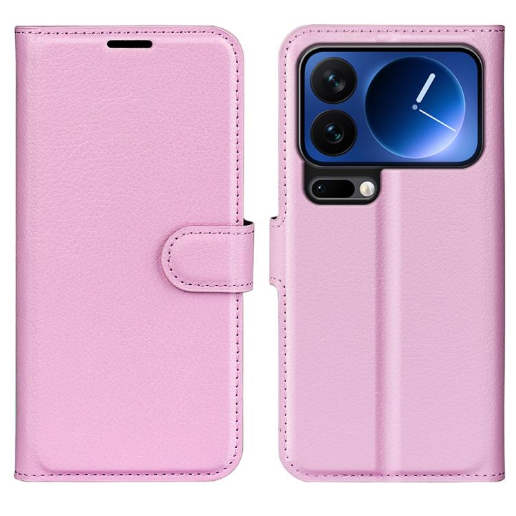 Litchi Texture Horizontal Flip Leather Phone Case with Holder, For Xiaomi 18 Pro Max 5G, For Xiaomi 18 Pro 5G, For Redmi Note 17 Pro 5G Global 163mm, For Xiaomi 17T Pro  5G, For Xiaomi 17T 5G, For Xiaomi 17 Ultra, For Redmi Note 15 Pro 4G Global 163.2m...