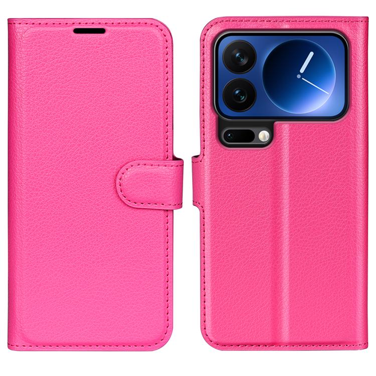 Litchi Texture Horizontal Flip Leather Phone Case with Holder, For Xiaomi 18 Pro Max 5G, For Xiaomi 18 Pro 5G, For Redmi Note 17 Pro 5G Global 163mm, For Xiaomi 17T Pro  5G, For Xiaomi 17T 5G, For Xiaomi 17 Ultra, For Redmi Note 15 Pro 4G Global 163.2m...