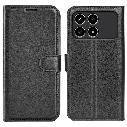 Litchi Texture Horizontal Flip Leather Phone Case with Holder, For Redmi A7 Pro 171mm / Poco C85x 5G, For Xiaomi 17T, For Redmi Turbo 5 Max / Poco X8 Pro Max, For Redmi Turbo 5 5G / Poco X8 Pro 5G, For Redmi Note 15 Pro+ Global 163.3mm                 ...