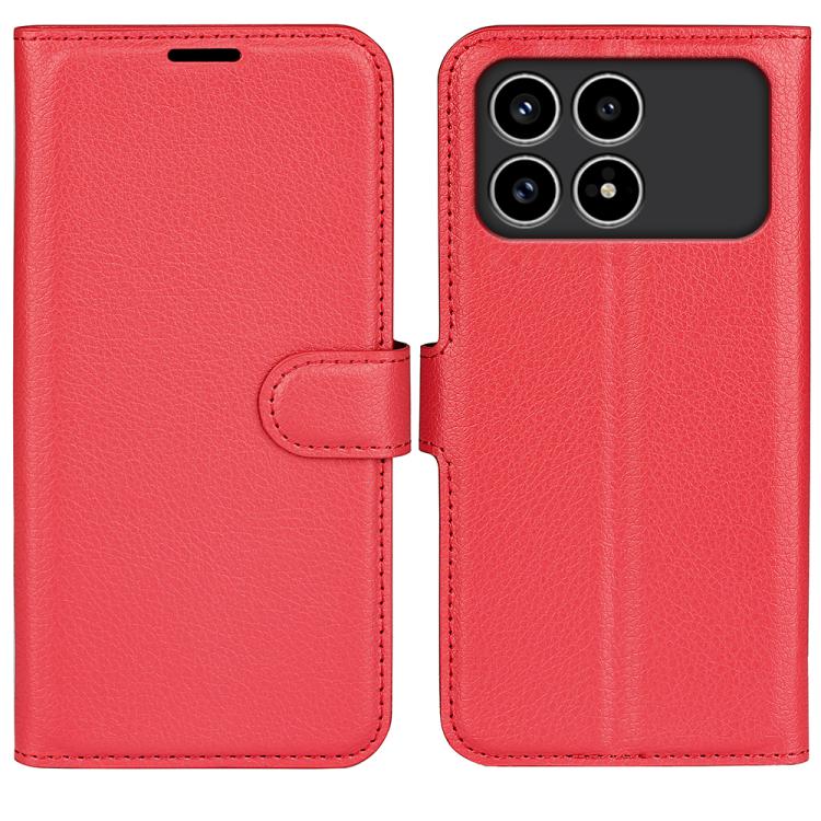 Litchi Texture Horizontal Flip Leather Phone Case with Holder, For Redmi A7 Pro 171mm / Poco C85x 5G, For Xiaomi 17T, For Redmi Turbo 5 Max / Poco X8 Pro Max, For Redmi Turbo 5 5G / Poco X8 Pro 5G, For Redmi Note 15 Pro+ Global 163.3mm                 ...