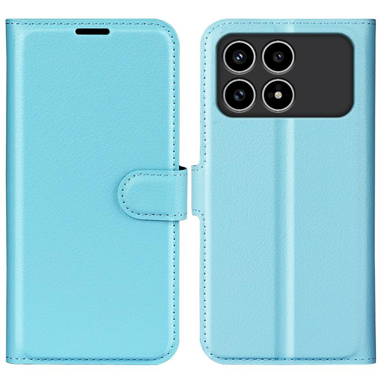 Litchi Texture Horizontal Flip Leather Phone Case with Holder, For Redmi A7 Pro 171mm / Poco C85x 5G, For Xiaomi 17T, For Redmi Turbo 5 Max / Poco X8 Pro Max, For Redmi Turbo 5 5G / Poco X8 Pro 5G, For Redmi Note 15 Pro+ Global 163.3mm                 ...