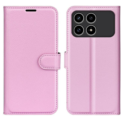 Litchi Texture Horizontal Flip Leather Phone Case with Holder, For Redmi A7 Pro 171mm / Poco C85x 5G, For Xiaomi 17T, For Redmi Turbo 5 Max / Poco X8 Pro Max, For Redmi Turbo 5 5G / Poco X8 Pro 5G, For Redmi Note 15 Pro+ Global 163.3mm                 ...