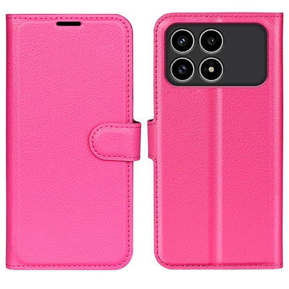 Litchi Texture Horizontal Flip Leather Phone Case with Holder, For Redmi A7 Pro 171mm / Poco C85x 5G, For Xiaomi 17T, For Redmi Turbo 5 Max / Poco X8 Pro Max, For Redmi Turbo 5 5G / Poco X8 Pro 5G, For Redmi Note 15 Pro+ Global 163.3mm                 ...