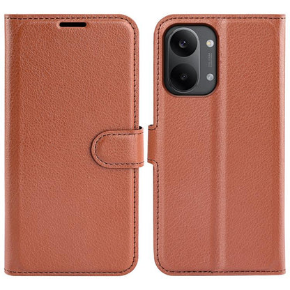 Litchi Texture Horizontal Flip Leather Phone Case with Holder, For Redmi A7 Pro 171mm / Poco C85x 5G, For Xiaomi 17T, For Redmi Turbo 5 Max / Poco X8 Pro Max, For Redmi Turbo 5 5G / Poco X8 Pro 5G, For Redmi Note 15 Pro+ Global 163.3mm                 ...