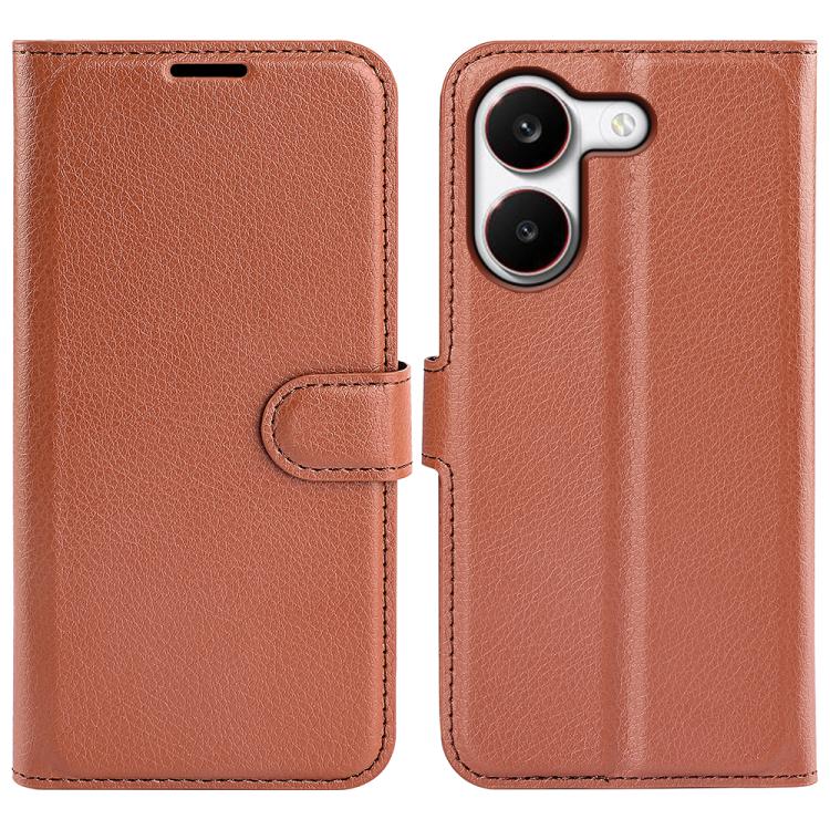 Litchi Texture Horizontal Flip Leather Phone Case with Holder, For Redmi A7 Pro 171mm / Poco C85x 5G, For Xiaomi 17T, For Redmi Turbo 5 Max / Poco X8 Pro Max, For Redmi Turbo 5 5G / Poco X8 Pro 5G, For Redmi Note 15 Pro+ Global 163.3mm                 ...