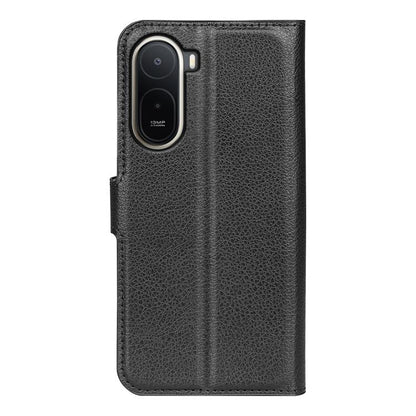 Litchi Texture Horizontal Flip Leather Phone Case with Holder, For Redmi A7 Pro 171mm / Poco C85x 5G, For Xiaomi 17T, For Redmi Turbo 5 Max / Poco X8 Pro Max, For Redmi Turbo 5 5G / Poco X8 Pro 5G, For Redmi Note 15 Pro+ Global 163.3mm                 ...