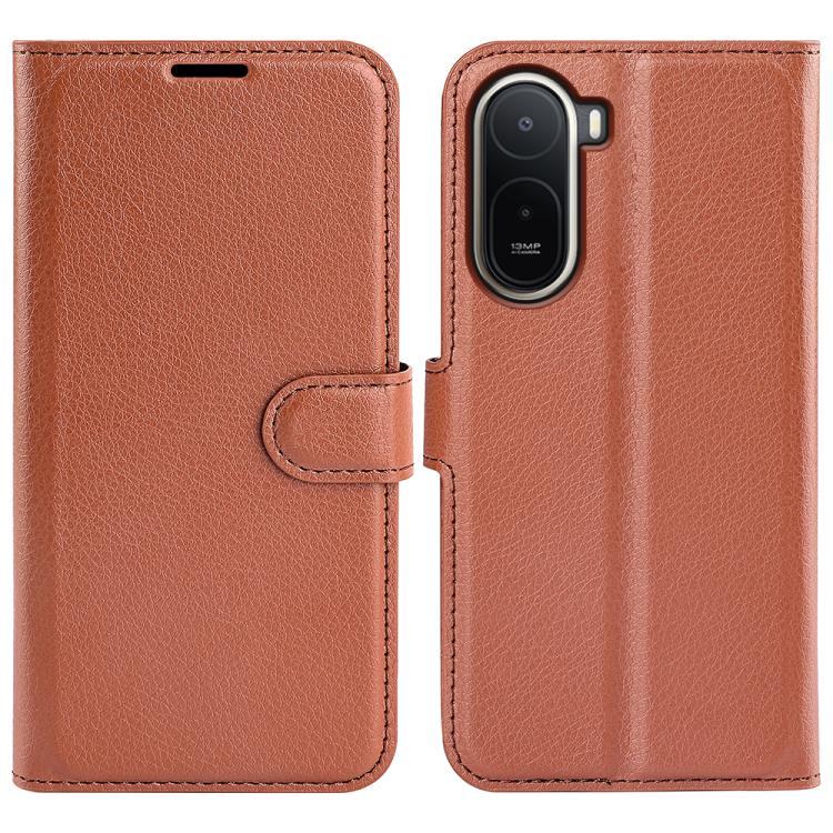 Litchi Texture Horizontal Flip Leather Phone Case with Holder, For Redmi Note 17 Pro Max 5G Global 163mm, For Redmi A7 Pro 171mm / Poco C85x 5G, For Redmi Turbo 5 Max / Poco X8 Pro Max, For Redmi Turbo 5 5G / Poco X8 Pro 5G                             ...