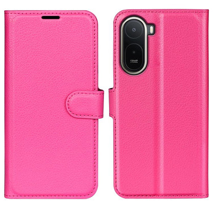 Litchi Texture Horizontal Flip Leather Phone Case with Holder, For Redmi Note 17 Pro Max 5G Global 163mm, For Redmi A7 Pro 171mm / Poco C85x 5G, For Redmi Turbo 5 Max / Poco X8 Pro Max, For Redmi Turbo 5 5G / Poco X8 Pro 5G                             ...