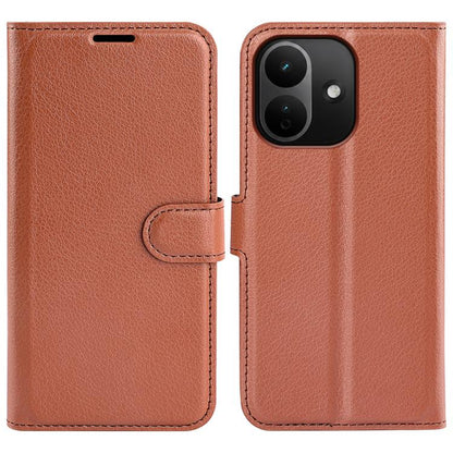 Litchi Texture Horizontal Flip Leather Phone Case with Holder, For Xiaomi 18 Pro Max 5G, For Xiaomi 18 Pro 5G, For Redmi Note 17 Pro 5G Global 163mm, For Xiaomi 17T Pro  5G, For Xiaomi 17T 5G, For Xiaomi 17 Ultra, For Redmi Note 15 Pro 4G Global 163.2m...