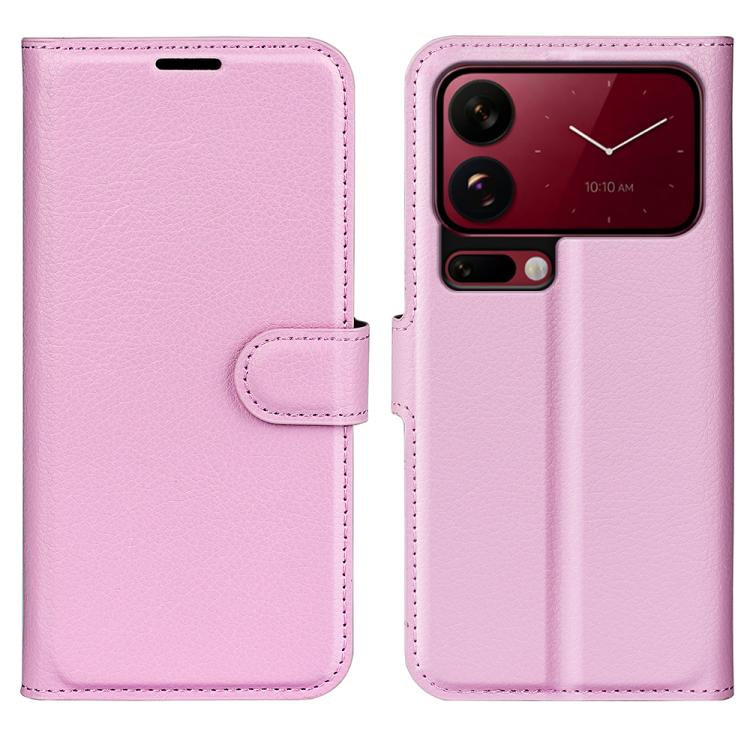 Litchi Texture Horizontal Flip Leather Phone Case with Holder, For Xiaomi 18 Pro Max 5G, For Xiaomi 18 Pro 5G, For Redmi Note 17 Pro 5G Global 163mm, For Xiaomi 17T Pro  5G, For Xiaomi 17T 5G, For Xiaomi 17 Ultra, For Redmi Note 15 Pro 4G Global 163.2m...