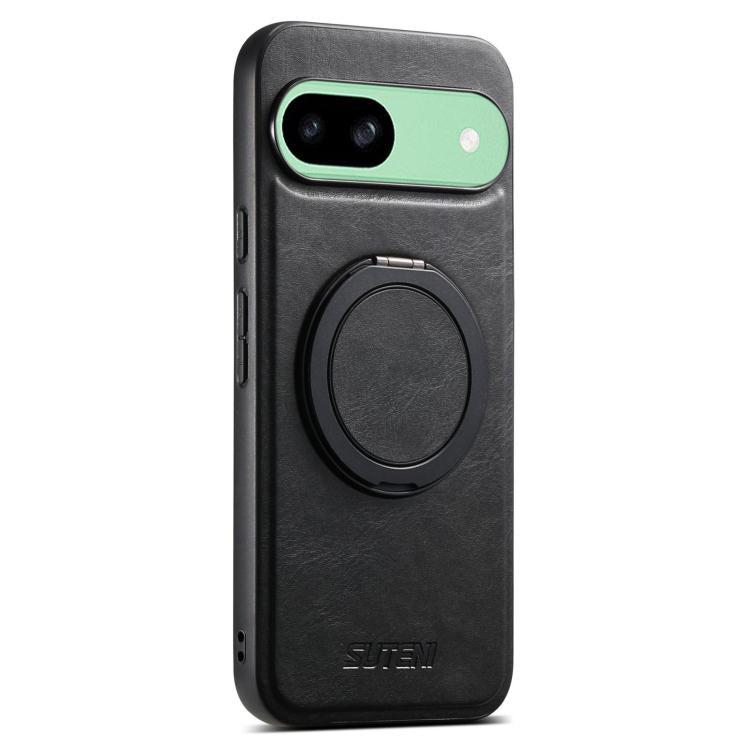 Suteni G3 Oil Wax 360 Rotation Holder MagSafe Back Phone Case, For Google Pixel 11 Pro XL, For Google Pixel 11, For Google Pixel 11 Pro, For Google Pixel 10 Pro XL, For Google Pixel 10 Pro, For Google Pixel 10, For Google Pixel 9 Pro XL                ...