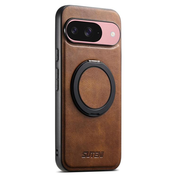 Suteni G3 Oil Wax 360 Rotation Holder MagSafe Back Phone Case, For Google Pixel 11 Pro XL, For Google Pixel 11, For Google Pixel 11 Pro, For Google Pixel 10 Pro XL, For Google Pixel 10 Pro, For Google Pixel 10, For Google Pixel 9 Pro XL                ...