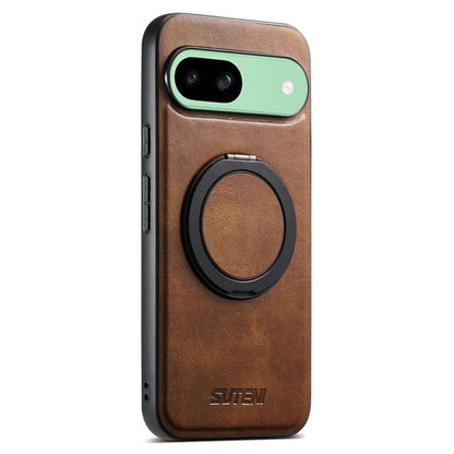 Suteni G3 Oil Wax 360 Rotation Holder MagSafe Back Phone Case, For Google Pixel 11 Pro XL, For Google Pixel 11, For Google Pixel 11 Pro, For Google Pixel 10 Pro XL, For Google Pixel 10 Pro, For Google Pixel 10, For Google Pixel 9 Pro XL                ...