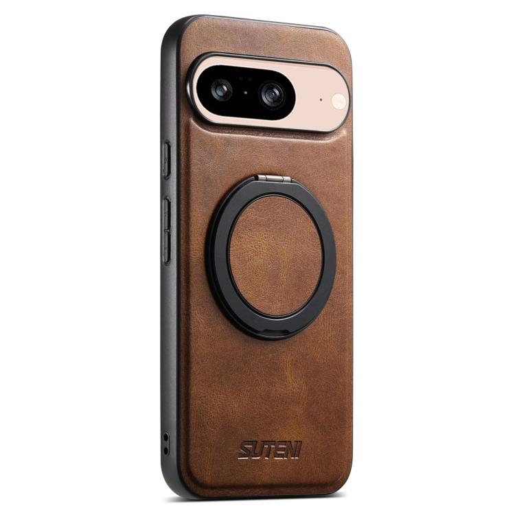 Suteni G3 Oil Wax 360 Rotation Holder MagSafe Back Phone Case, For Google Pixel 11 Pro XL, For Google Pixel 11, For Google Pixel 11 Pro, For Google Pixel 10 Pro XL, For Google Pixel 10 Pro, For Google Pixel 10, For Google Pixel 9 Pro XL                ...