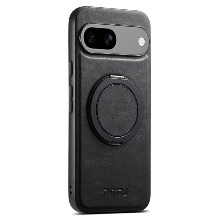 Suteni G3 Oil Wax 360 Rotation Holder MagSafe Back Phone Case, For Google Pixel 11 Pro XL, For Google Pixel 11, For Google Pixel 11 Pro, For Google Pixel 10 Pro XL, For Google Pixel 10 Pro, For Google Pixel 10, For Google Pixel 9 Pro XL                ...