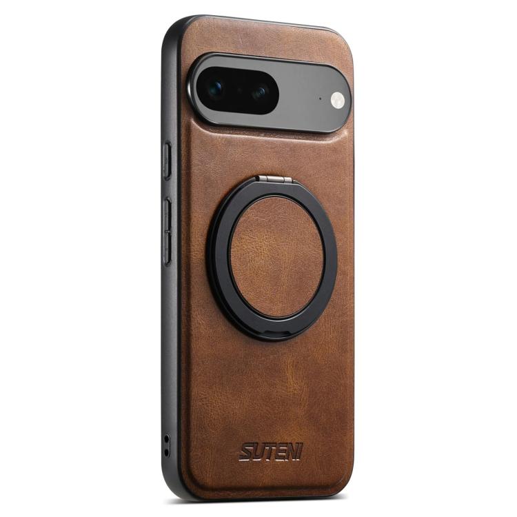 Suteni G3 Oil Wax 360 Rotation Holder MagSafe Back Phone Case, For Google Pixel 11 Pro XL, For Google Pixel 11, For Google Pixel 11 Pro, For Google Pixel 10 Pro XL, For Google Pixel 10 Pro, For Google Pixel 10, For Google Pixel 9 Pro XL                ...