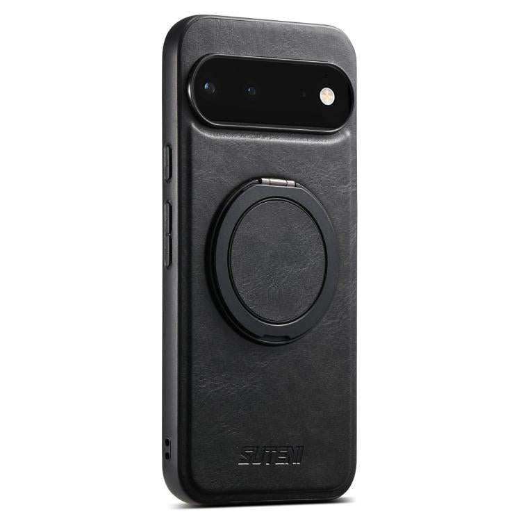 Suteni G3 Oil Wax 360 Rotation Holder MagSafe Back Phone Case, For Google Pixel 11 Pro XL, For Google Pixel 11, For Google Pixel 11 Pro, For Google Pixel 10 Pro XL, For Google Pixel 10 Pro, For Google Pixel 10, For Google Pixel 9 Pro XL                ...