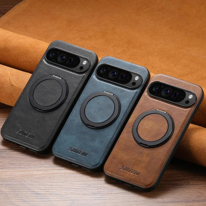 Suteni G3 Oil Wax 360 Rotation Holder MagSafe Back Phone Case, For Google Pixel 11 Pro XL, For Google Pixel 11, For Google Pixel 11 Pro, For Google Pixel 10 Pro XL, For Google Pixel 10 Pro, For Google Pixel 10, For Google Pixel 9 Pro XL                ...