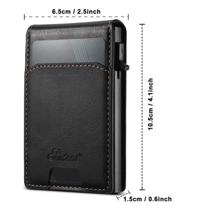 Suteni Oil Waxy Keys Automatically Pop Up Card Box