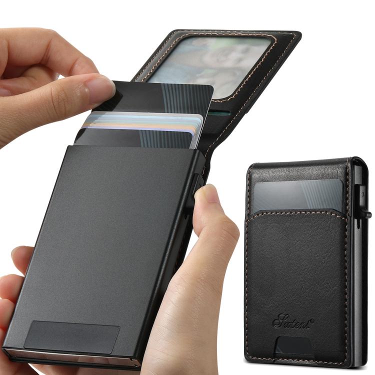 Suteni Oil Waxy Keys Automatically Pop Up Card Box