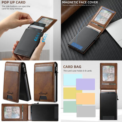 Suteni Oil Waxy Keys Automatically Pop Up Card Box