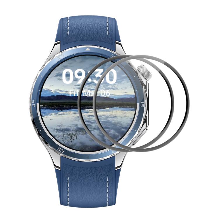 2pcs ENKAY 3D Full Coverage Soft PC Edge PMMA HD Screen Film, For OPPO Watch X2