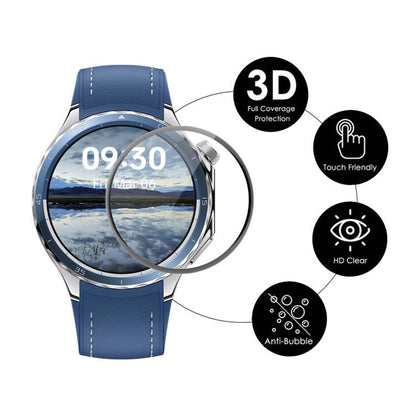 2pcs ENKAY 3D Full Coverage Soft PC Edge PMMA HD Screen Film, For OPPO Watch X2