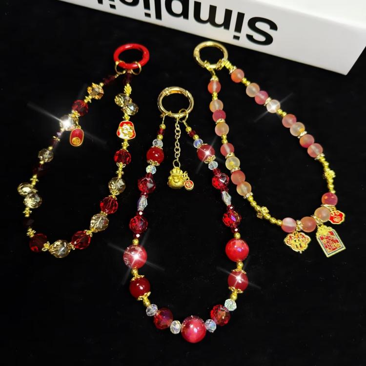 Lucky Cat Lucky Bag Blessing Blessing Word Mobile Phone Chain