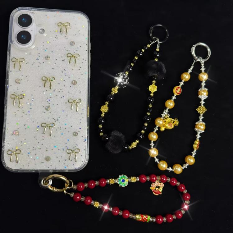 Good Luck Comes To The God Of Wealth Auspicious Phone Chain