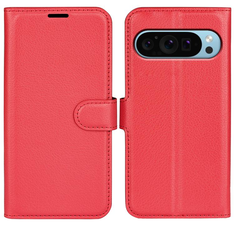 Litchi Texture Horizontal Flip Leather Phone Case with Holder, For Google Pixel 11 Pro XL, For Google Pixel 11 / 11 Pro, For Google Pixel 10 Pro XL, For Google Pixel 10 / 10 Pro, For Google Pixel 9a, For Google Pixel 9 Pro XL, For Google Pixel 9 / 9 Pro