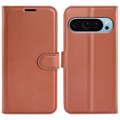 Litchi Texture Horizontal Flip Leather Phone Case with Holder, For Google Pixel 11 Pro XL, For Google Pixel 11 / 11 Pro, For Google Pixel 10 Pro XL, For Google Pixel 10 / 10 Pro, For Google Pixel 9a, For Google Pixel 9 Pro XL, For Google Pixel 9 / 9 Pro