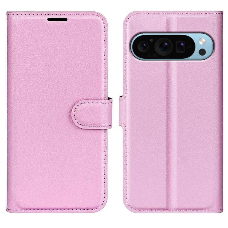 Litchi Texture Horizontal Flip Leather Phone Case with Holder, For Google Pixel 11 Pro XL, For Google Pixel 11 / 11 Pro, For Google Pixel 10 Pro XL, For Google Pixel 10 / 10 Pro, For Google Pixel 9a, For Google Pixel 9 Pro XL, For Google Pixel 9 / 9 Pro