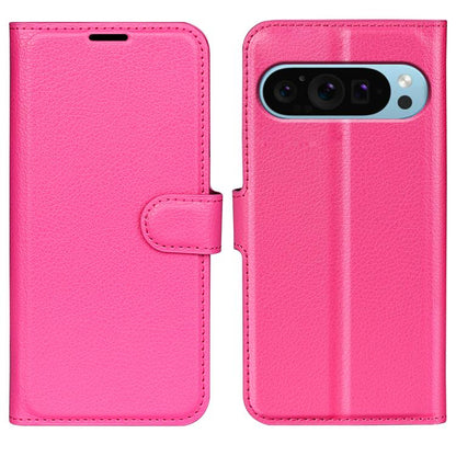 Litchi Texture Horizontal Flip Leather Phone Case with Holder, For Google Pixel 11 Pro XL, For Google Pixel 11 / 11 Pro, For Google Pixel 10 Pro XL, For Google Pixel 10 / 10 Pro, For Google Pixel 9a, For Google Pixel 9 Pro XL, For Google Pixel 9 / 9 Pro