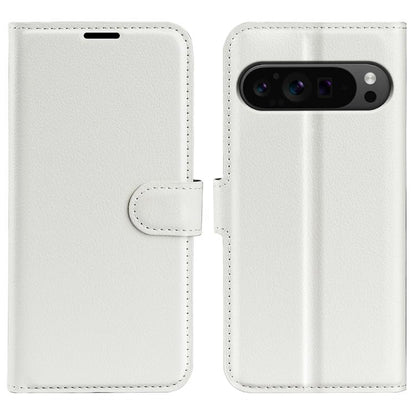 Litchi Texture Horizontal Flip Leather Phone Case with Holder, For Google Pixel 11 Pro XL, For Google Pixel 11 / 11 Pro, For Google Pixel 10 Pro XL, For Google Pixel 10 / 10 Pro, For Google Pixel 9a, For Google Pixel 9 Pro XL, For Google Pixel 9 / 9 Pro