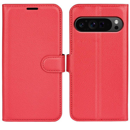 Litchi Texture Horizontal Flip Leather Phone Case with Holder, For Google Pixel 11 Pro XL, For Google Pixel 11 / 11 Pro, For Google Pixel 10 Pro XL, For Google Pixel 10 / 10 Pro, For Google Pixel 9a, For Google Pixel 9 Pro XL, For Google Pixel 9 / 9 Pro