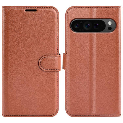 Litchi Texture Horizontal Flip Leather Phone Case with Holder, For Google Pixel 11 Pro XL, For Google Pixel 11 / 11 Pro, For Google Pixel 10 Pro XL, For Google Pixel 10 / 10 Pro, For Google Pixel 9a, For Google Pixel 9 Pro XL, For Google Pixel 9 / 9 Pro
